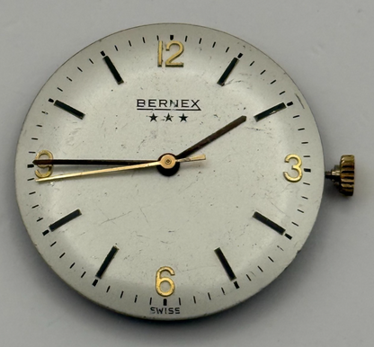 ETA 2750 Watch Movement Running Bernex Manual Wind Vintage Parts Repair 25.8mm