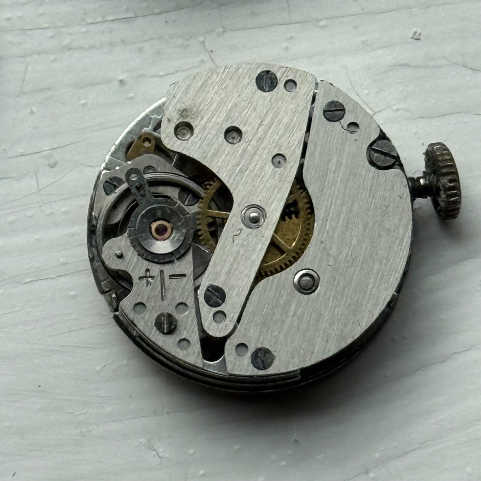 22mm Running Vintage Ingersoll Cal 60 Shockproof Manual Wind Watch PARTS REPAIR