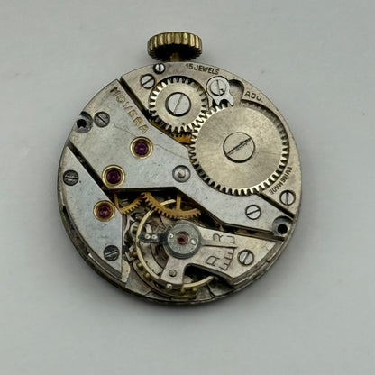 ETA 790 Novera Watch Movement Manual Wind Vintage Swiss Incomplete Parts 19.6mm