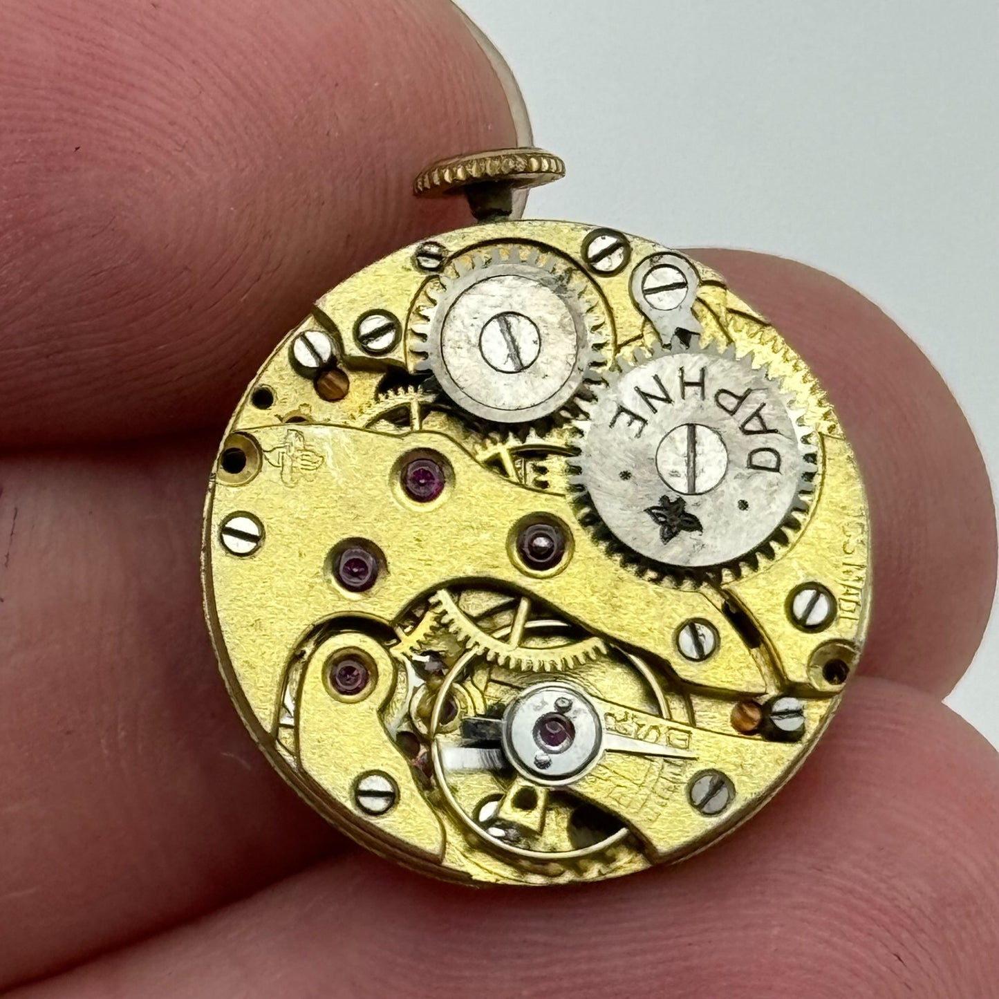 19.7mm Running Mappin Daphne High Grade Manual Wind Swiss Watch Movement PARTS