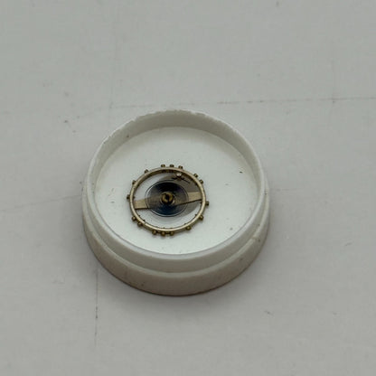 ETA 411 Balance Complete 6 3/4''' Renata Watch Movement Parts Vintage NOS