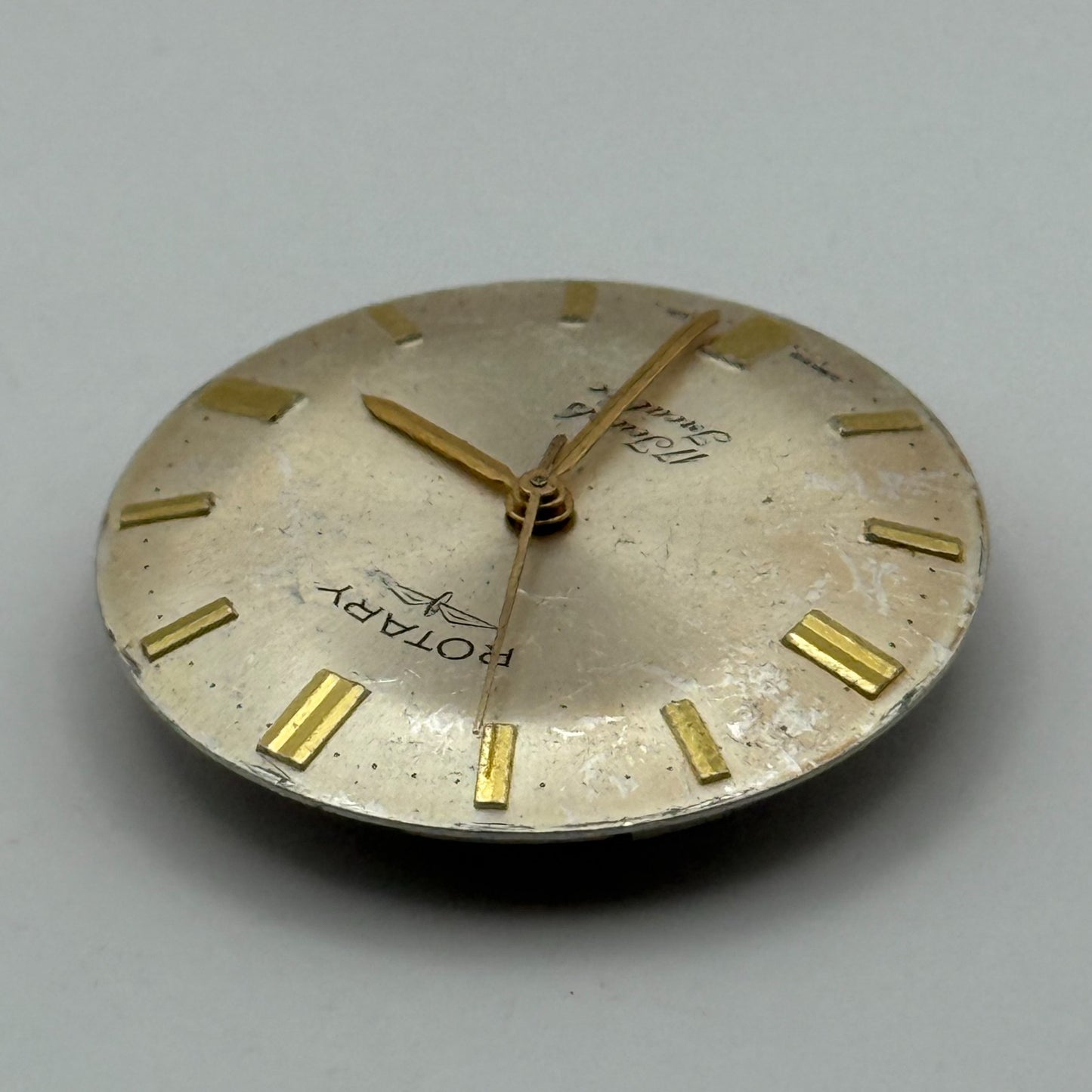 AS 1795 Watch Movement Rotary Manual Wind Vintage Swiss Parts Repair 25.8mm