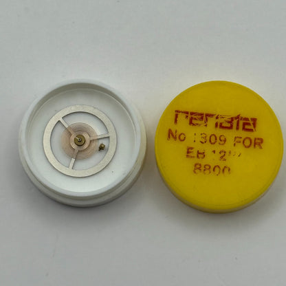 EB 8800 Balance Wheel Complete And Spring 12’’’ 1309 Watch Movement Parts NOS