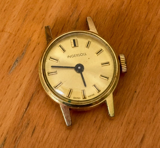 19mm Vintage Ladies Ingersoll Ronda RL 5901-21 Manual Wind Watch PARTS / REPAIR