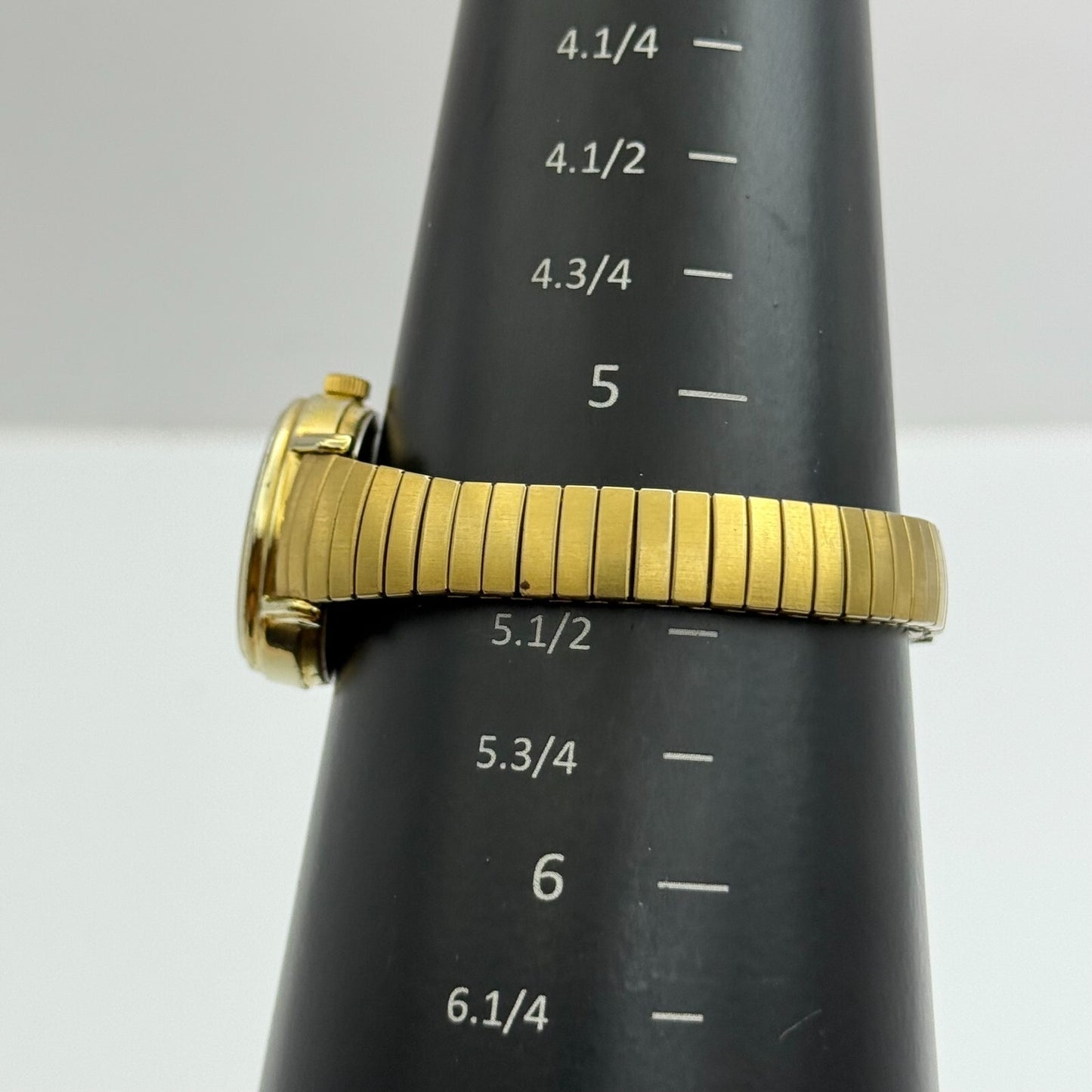 23mm Working Vintage Ladies Timex Indiglo Gold Plated Quartz Watch New Battery