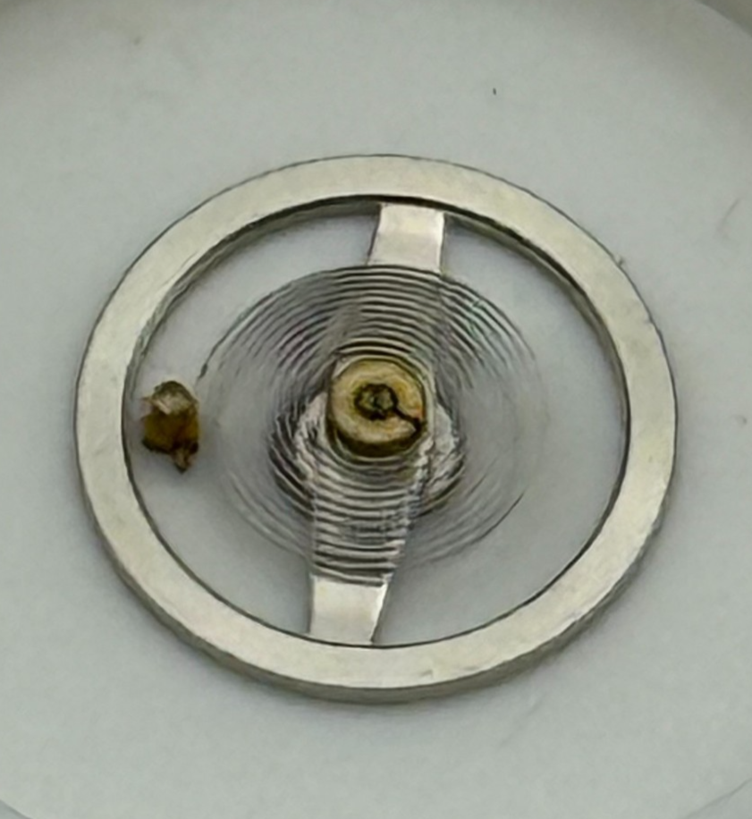 BFG 910 Balance Wheel Complete And Spring Renata 825 Watch Movement Parts NOS 