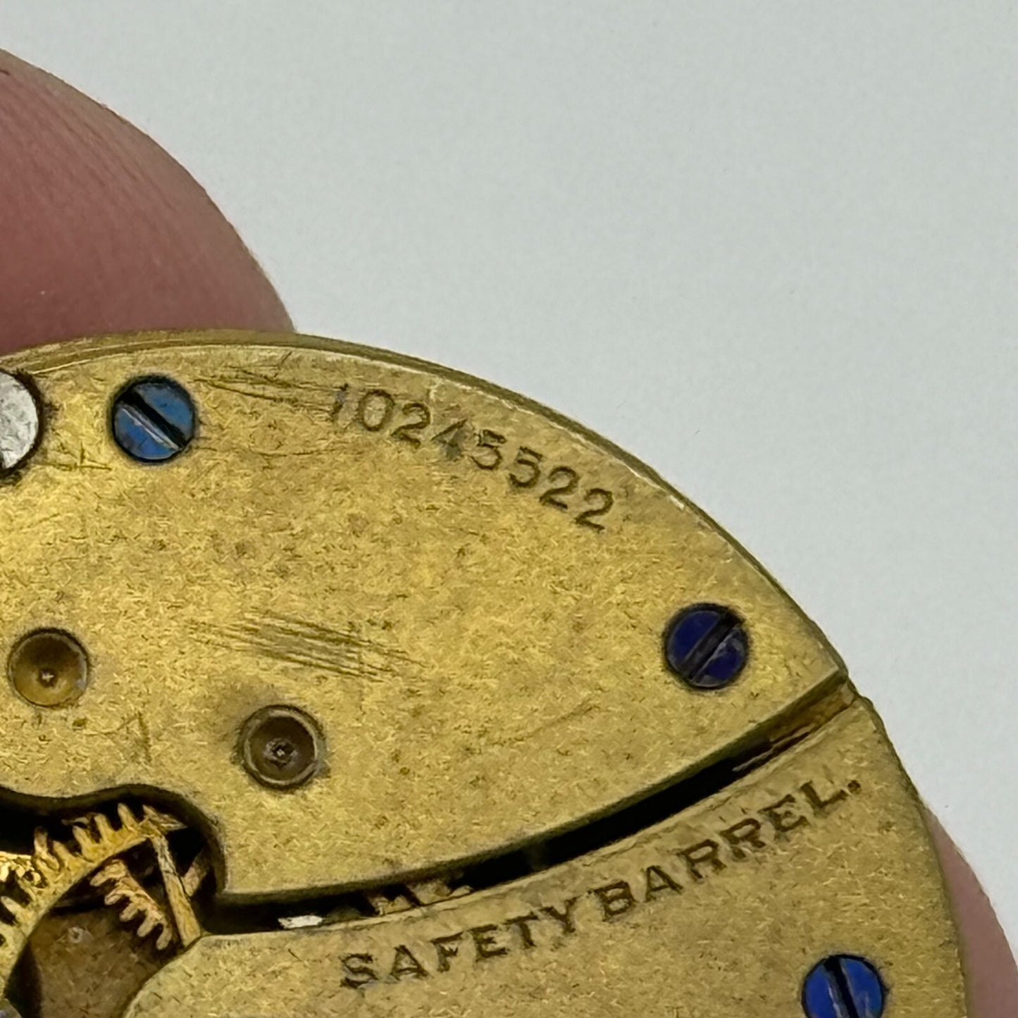 0s Men’s Waltham Grade Seaside Model 1901 American Watch Movement PARTS SPARES