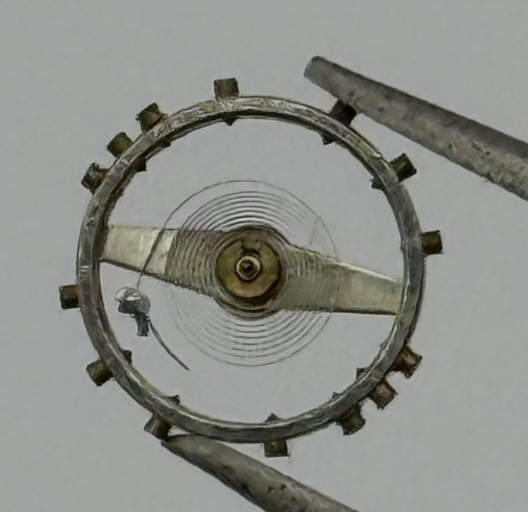 Peseux 150 Balance Complete 7¾''' Renata 278 Watch Movement Parts Vintage NOS