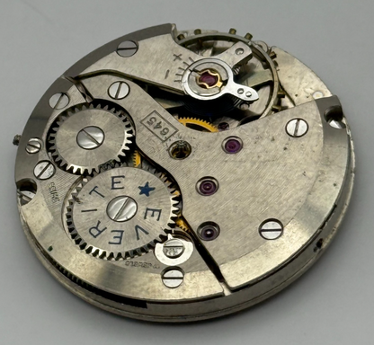 ETA 2370 Everite Watch Movement Manual Wind Vintage Parts Repair 25.9mm