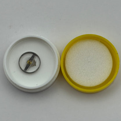 Ebosa 86 87 Balance Wheel Complete And Spring 8 3/4''' 1249 Watch Movement Parts