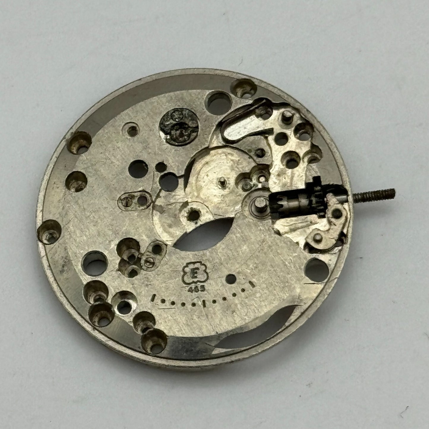 25.9mm Men's Felsa F 465 Partial Manual Wind Watch Movement Vintage Swiss PARTS