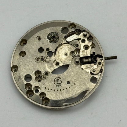 25.9mm Men's Felsa F 465 Partial Manual Wind Watch Movement Vintage Swiss PARTS