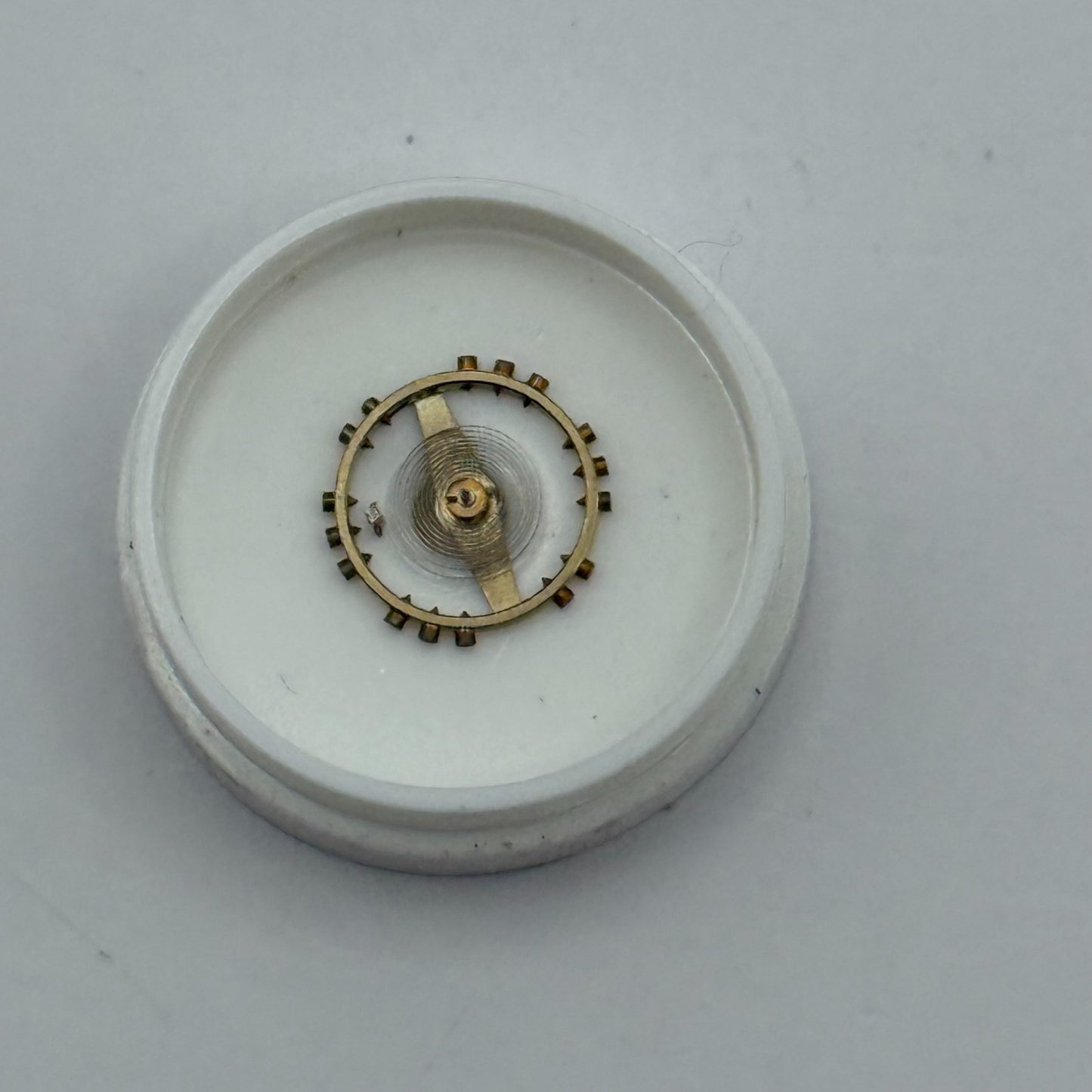AS 1051 Balance Wheel Complete And Spring 5¼’’’ 34 M Watch Movement Parts NOS