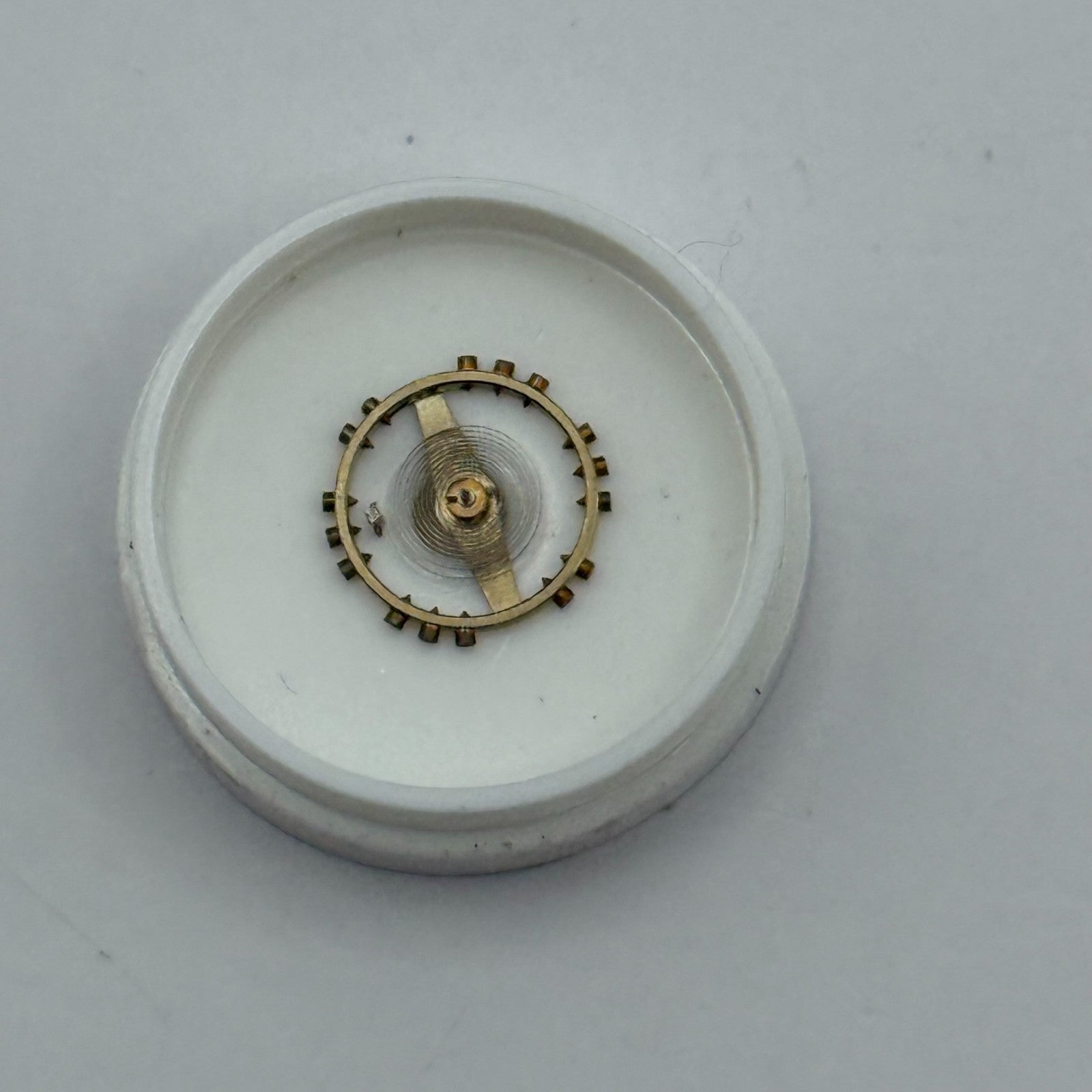 AS 1051 Balance Wheel Complete And Spring 5¼’’’ 34 M Watch Movement Parts NOS