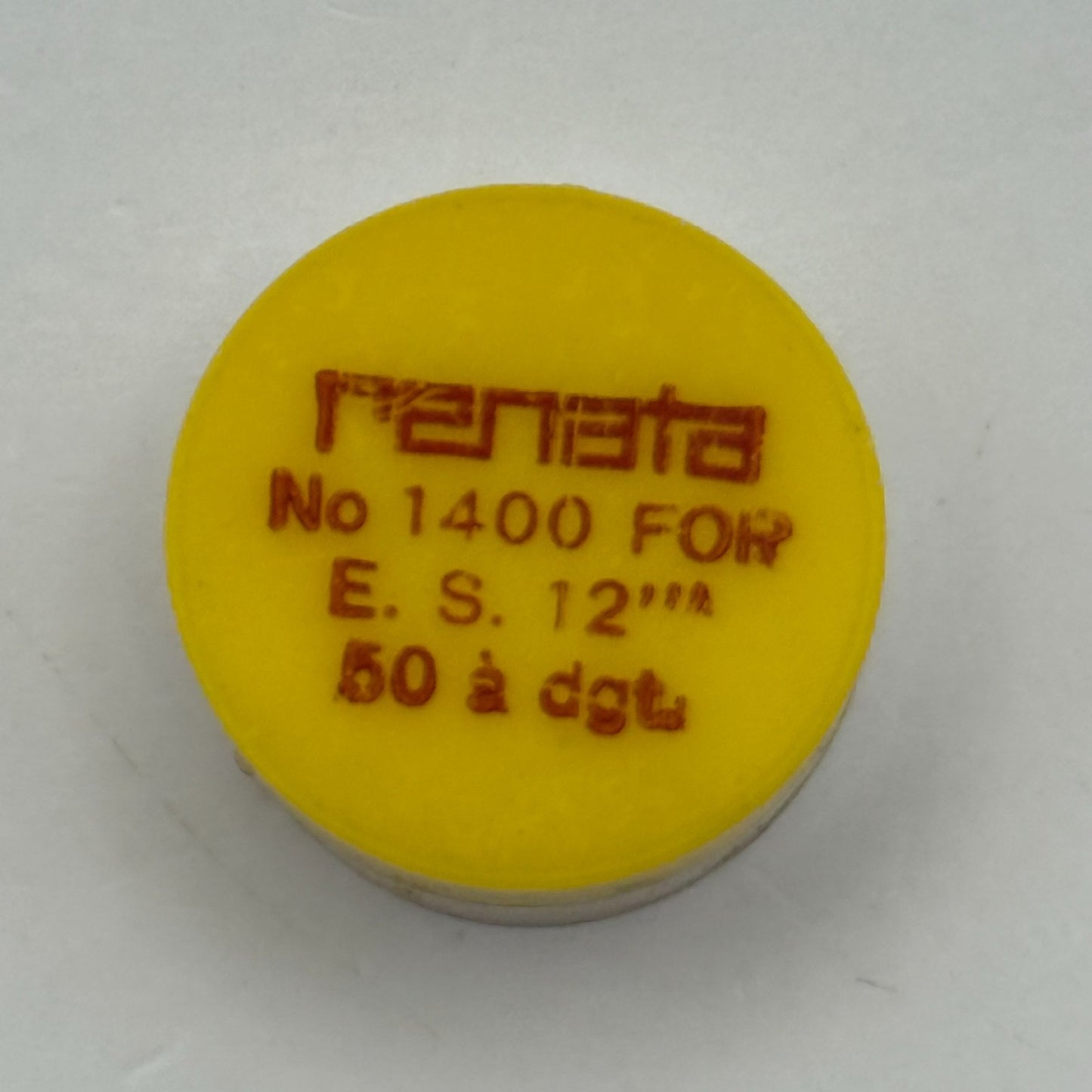 ES 50 Balance Complete 12’’’ a dgt. Renata 1400 Watch Movement Parts Vintage