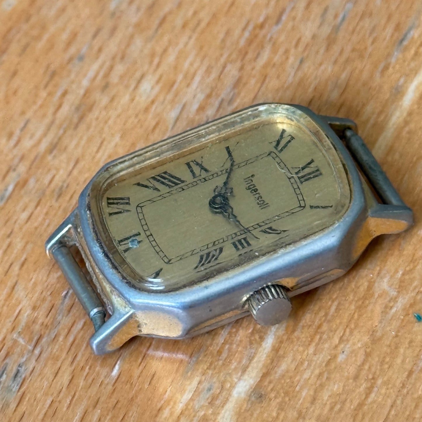 21mm Vintage Ingersoll BFG 927 Art Deco Style Swiss Manual Wind Watch FOR PARTS