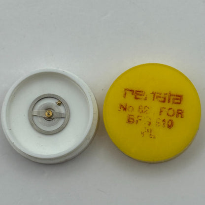 BFG 910 Balance Wheel Complete And Spring 825 Watch Movement Parts NOS