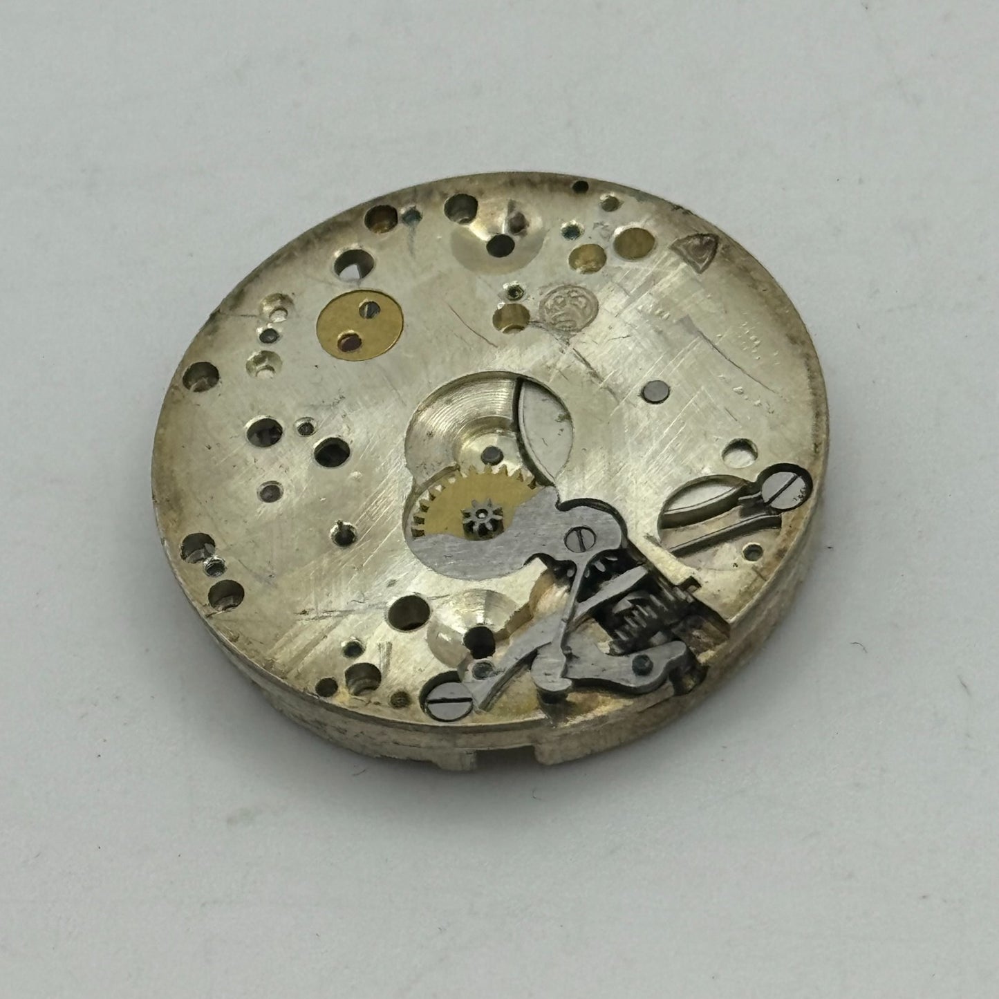 27mm Mens AS 554 Rare Swiss Trench Watch Manual Wind Movement PARTS REPAIR