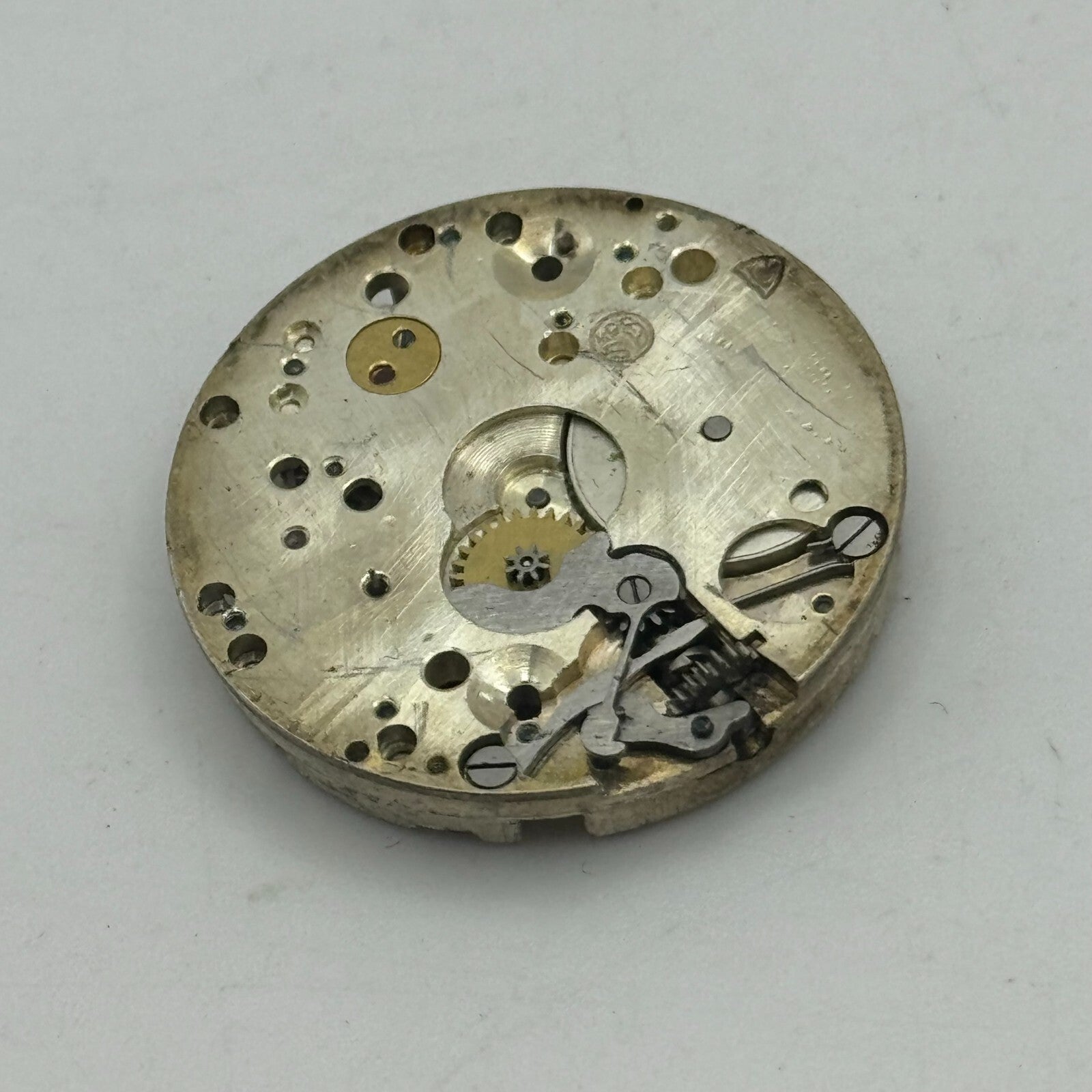 27mm Mens AS 554 Rare Swiss Trench Watch Manual Wind Movement PARTS REPAIR