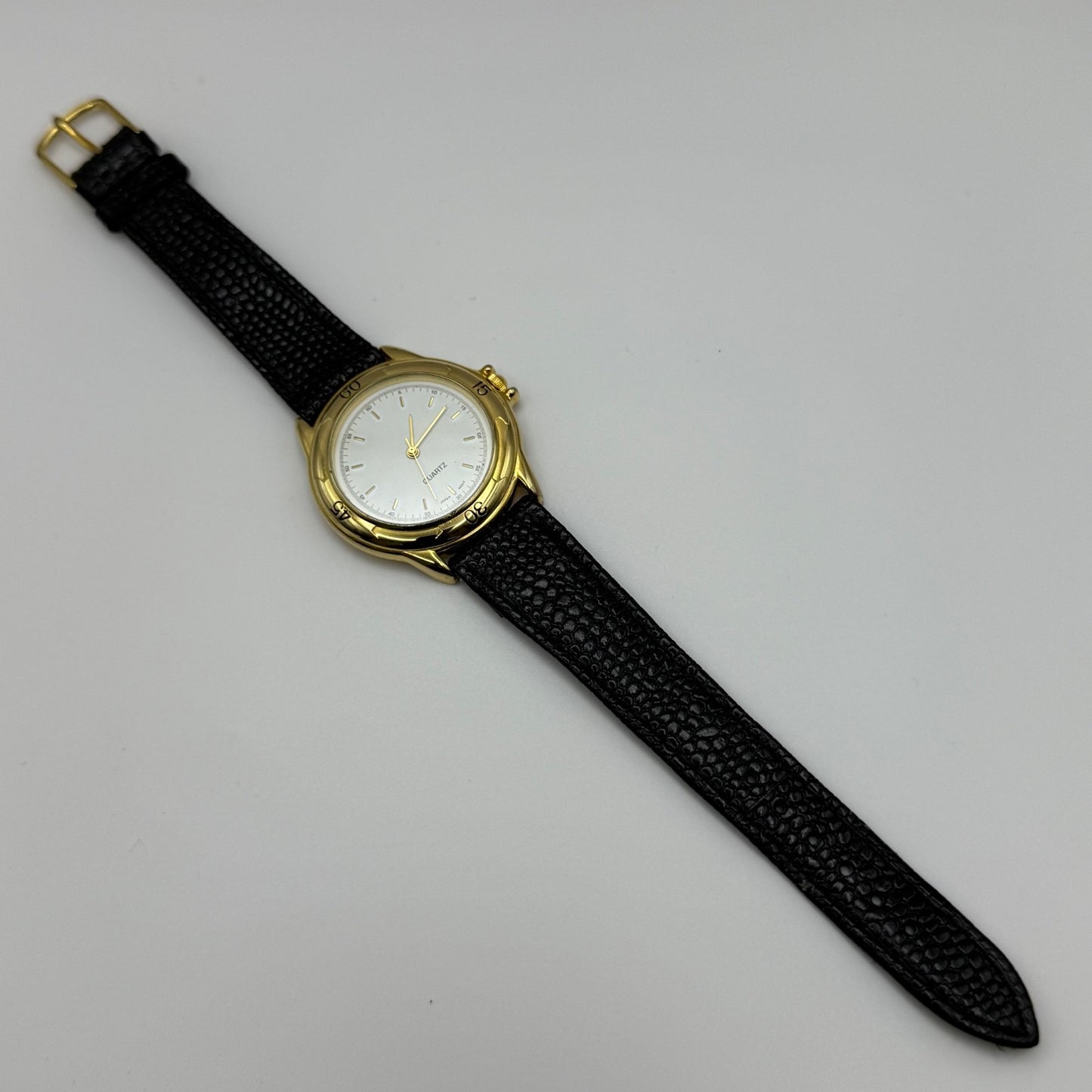 Working Ladies 60 Second Marker Dial 38mm Quartz Watch New Battery Adjustable