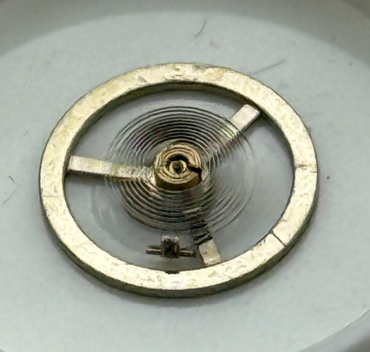 1612 Balance Wheel Complete And Spring 6¼–8’’’ 950 Watch Movement Parts NOS