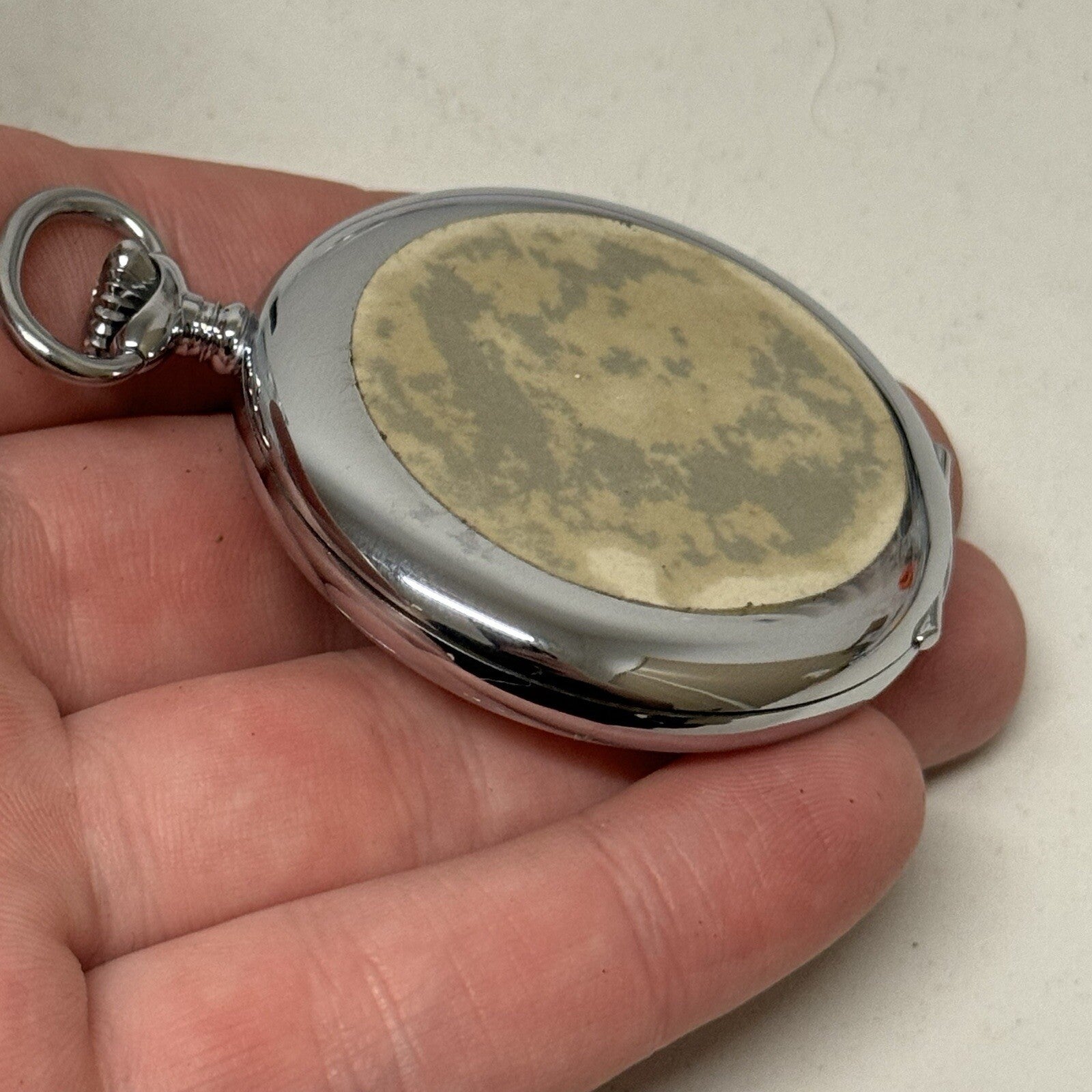 50mm Vintage Dowel NEW OLD STOCK Open Face Sub Seconds Pocket Watch TO SERVICE