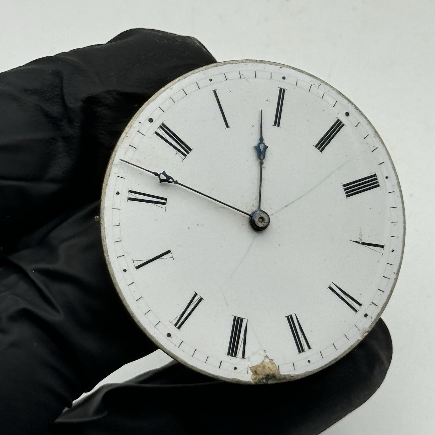 41.5mm 4mm Extra Thin Cylinder Escapement Pocket Watch Movement FOR PARTS REPAIR