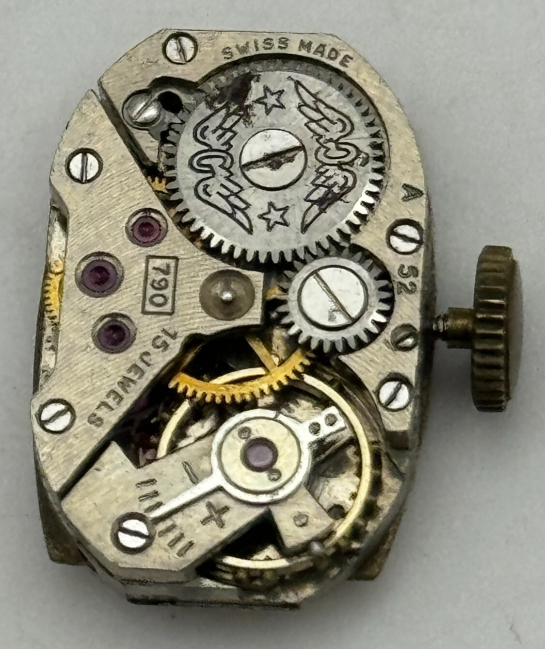 12.9mm Ladies Rotary AS 1051 A Schild Manual Wind Swiss Watch Movement PARTS