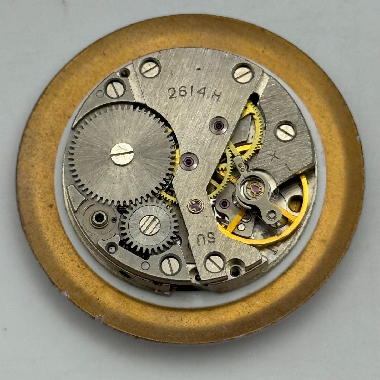 25.9mm Vintage Sekonda 2614.H Soviet USSR Manual Wind Watch Movement PART REPAIR