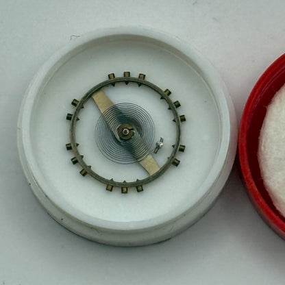ETA 2390, 2401 Balance Wheel Complete And Spring 435 M Watch Movement Parts NOS