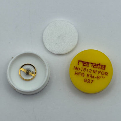 BFG 927 Balance Wheel Complete And Spring 6¾-8’’’ 1512 M Watch Movement Parts 