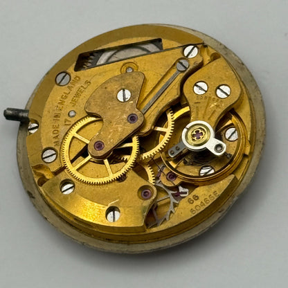 Smiths Astral 66 60466E Men's Watch Movement Manual Wind Vintage Parts Repair