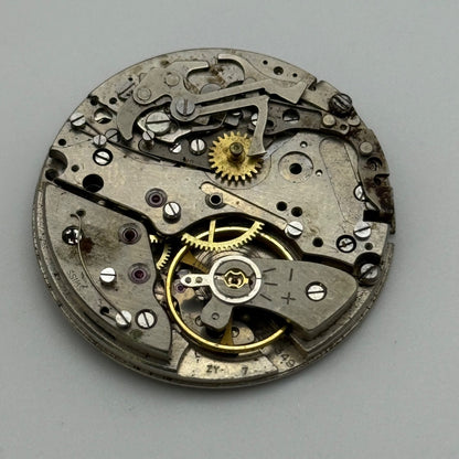 Landeron 349 Chronograph Watch Movement Rare Manual Vintage Swiss Parts 31.5mm