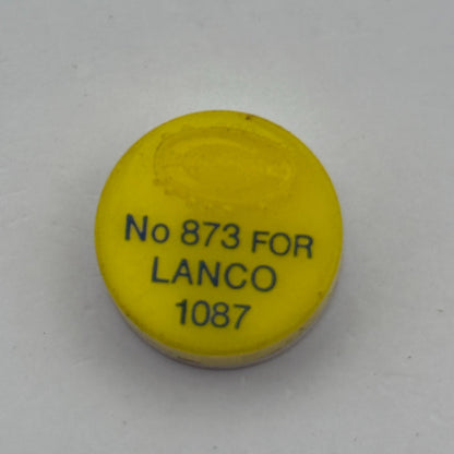 Lanco 1087 Balance Wheel Complete And Spring 873 Renata Watch Movement Parts 
