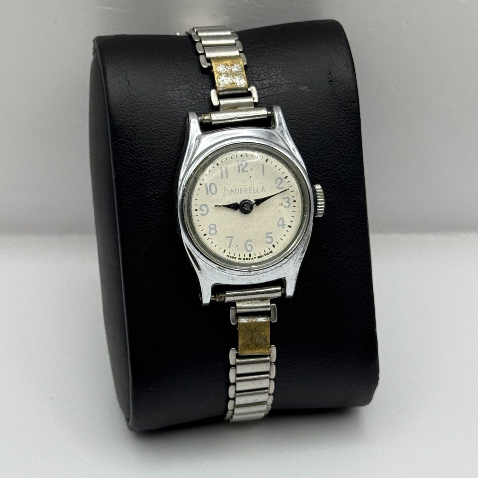 23mm Vintage Timex Cinderella Bonklip Bracelet Manual Wind Watch PARTS / REPAIR