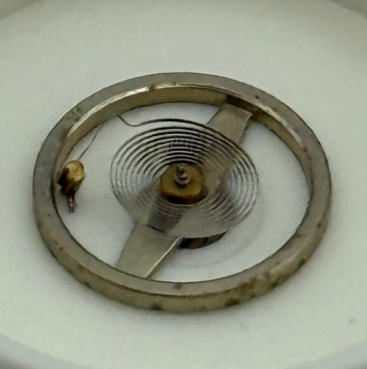 Oris 380 Balance Wheel Complete And Spring 6¾–8’’’ 398 M Watch Movement Parts 