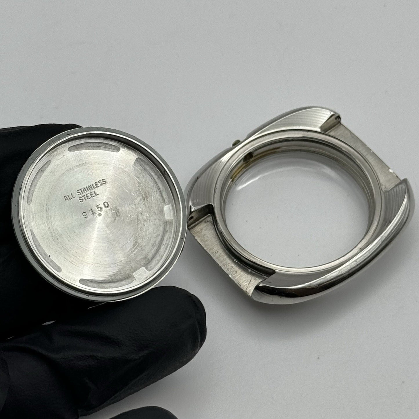 38mm Vintage ESA 9150 Technos Technotron Electronic New Old Stock Watch Case