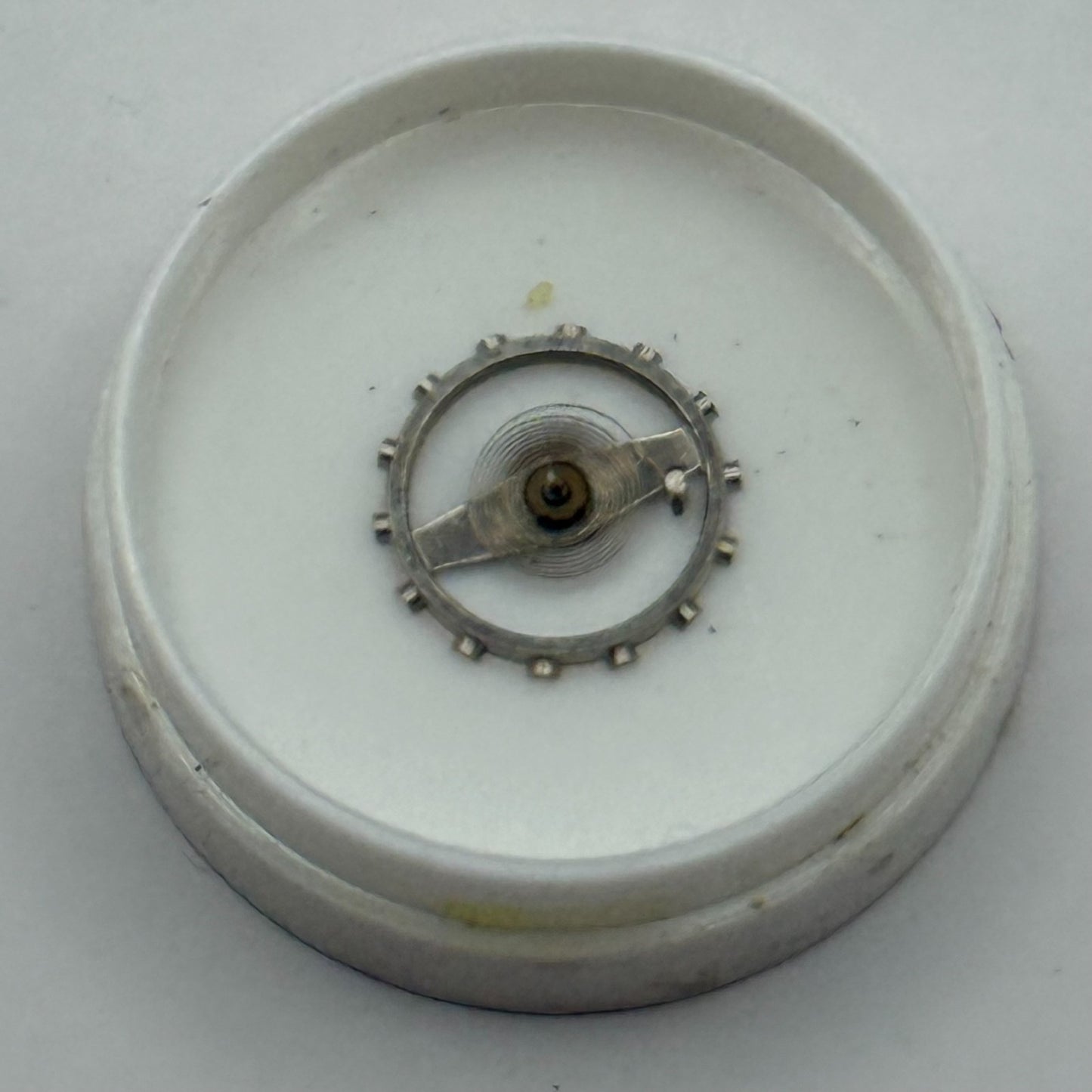 BRAC 2061 Balance Wheel Complete And Spring PL 497 Watch Movement Parts NOS