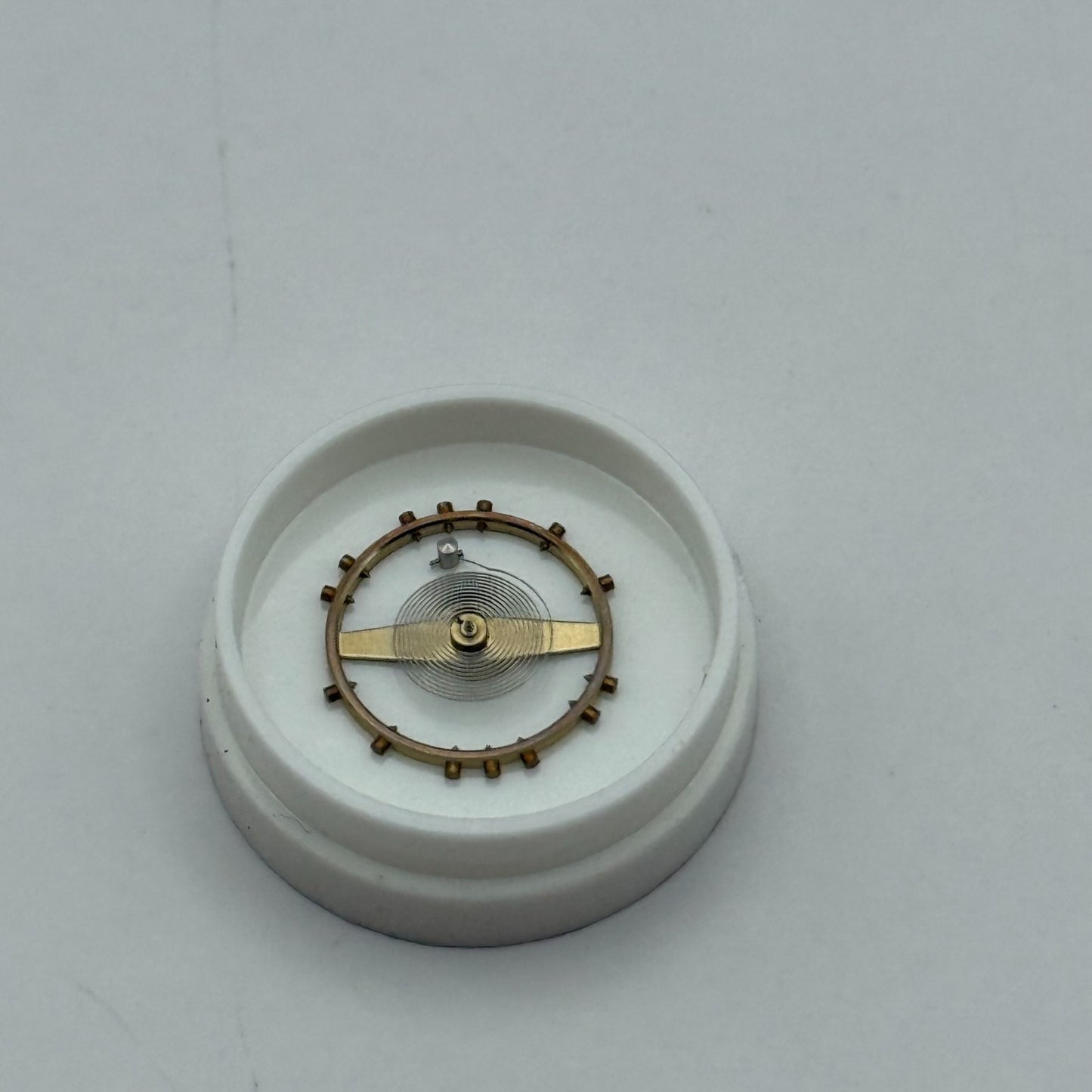 Felsa 4000 Balance Wheel Complete And Spring  965 M Watch Movement Parts NOS