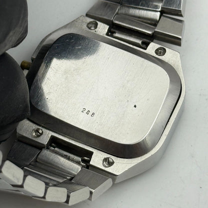 38mm Men’s Rare Vintage Rotary TV Case Automatic Swiss Date Watch PARTS REPAIR