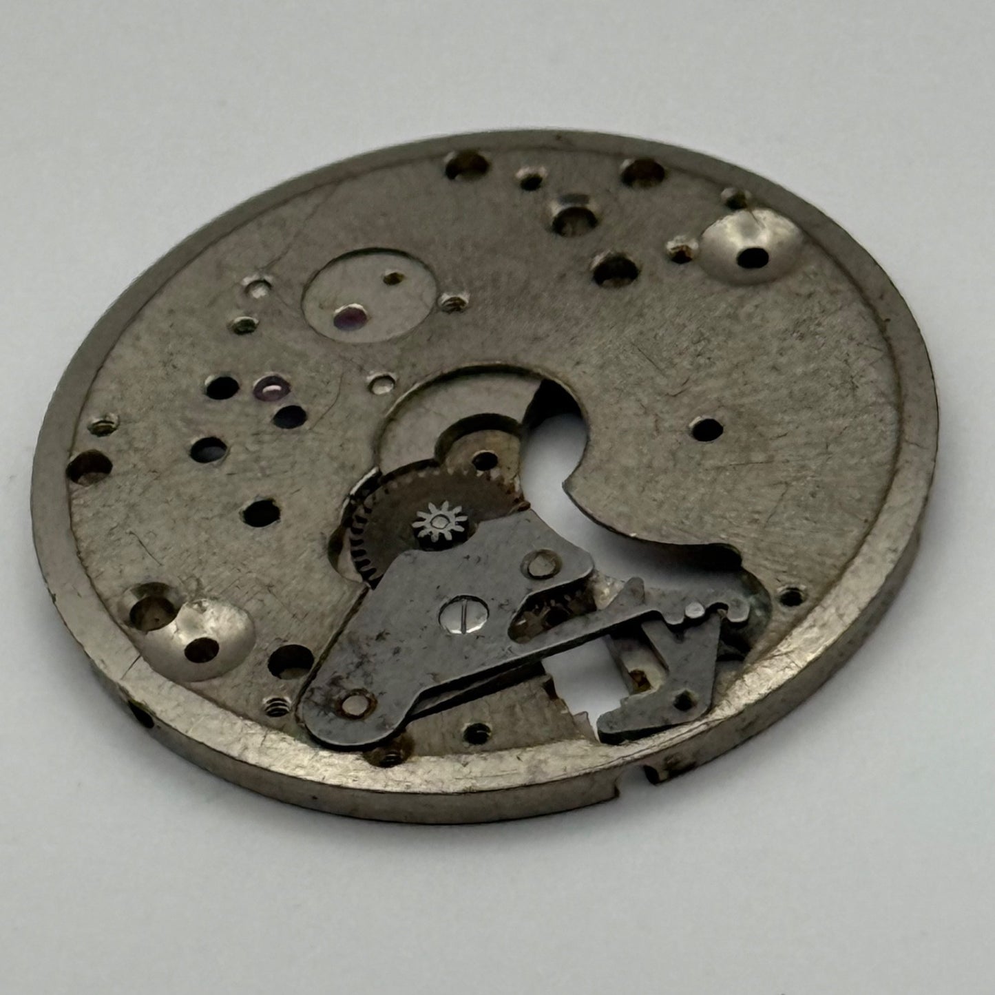 Omega 30T2 SC Watch Movement Main Plate Vintage Parts Repair Swiss Rare 30.5mm