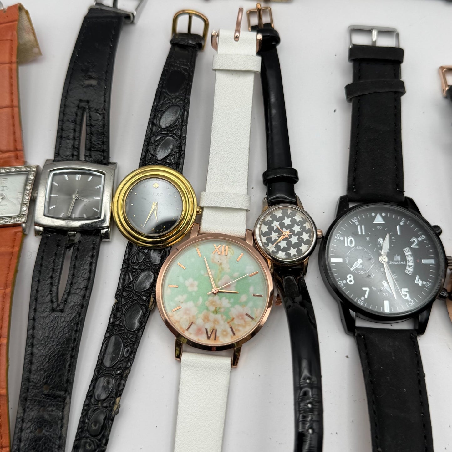 Bundle Of 16 Quartz Watches Job Lot Modern / Vintage Untested Parts / Repair