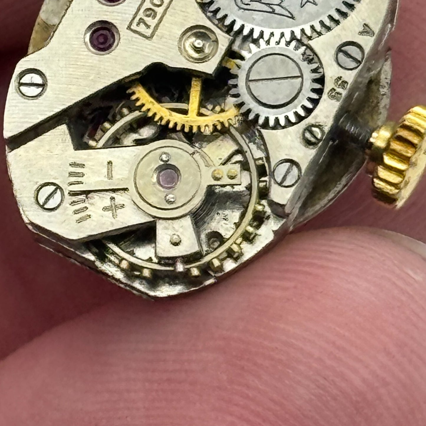 12.6mm Running Rotary AS 1051 A Schild Manual Wind Swiss Watch Movement PARTS