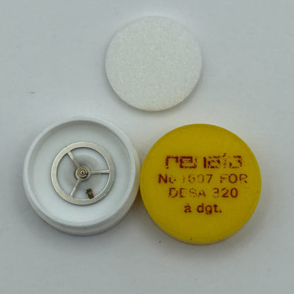 Desa 320 Balance Wheel Complete And Spring  a dgt. 1607 Watch Movement Parts NOS