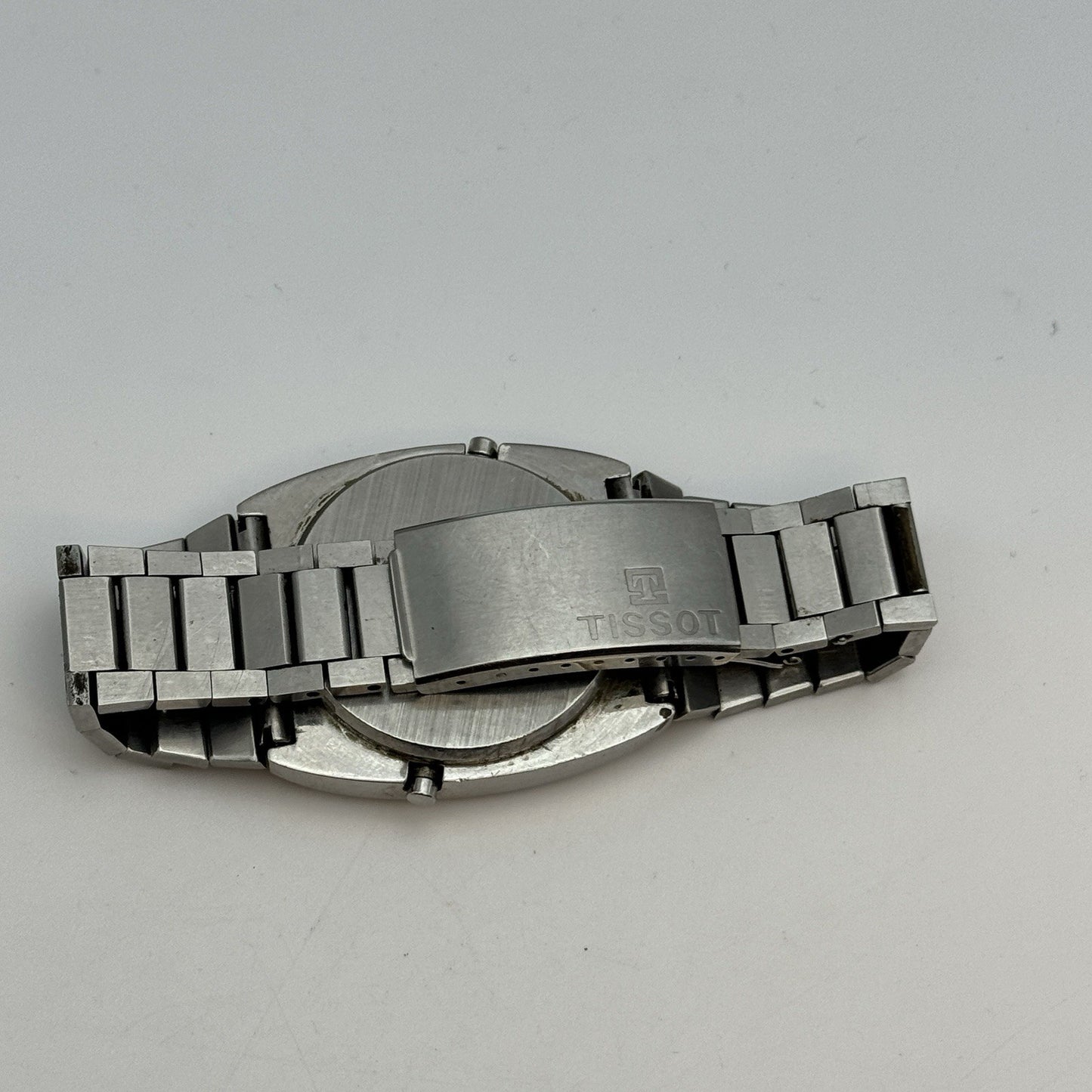 37mm Tissot 2040 Liquid Crystal 40626 - 2144 Quartz LCD Vintage Watch FOR PARTS