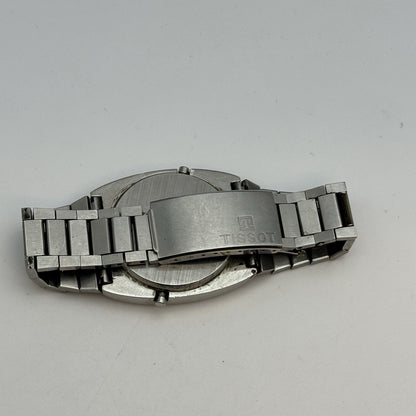 37mm Tissot 2040 Liquid Crystal 40626 - 2144 Quartz LCD Vintage Watch FOR PARTS