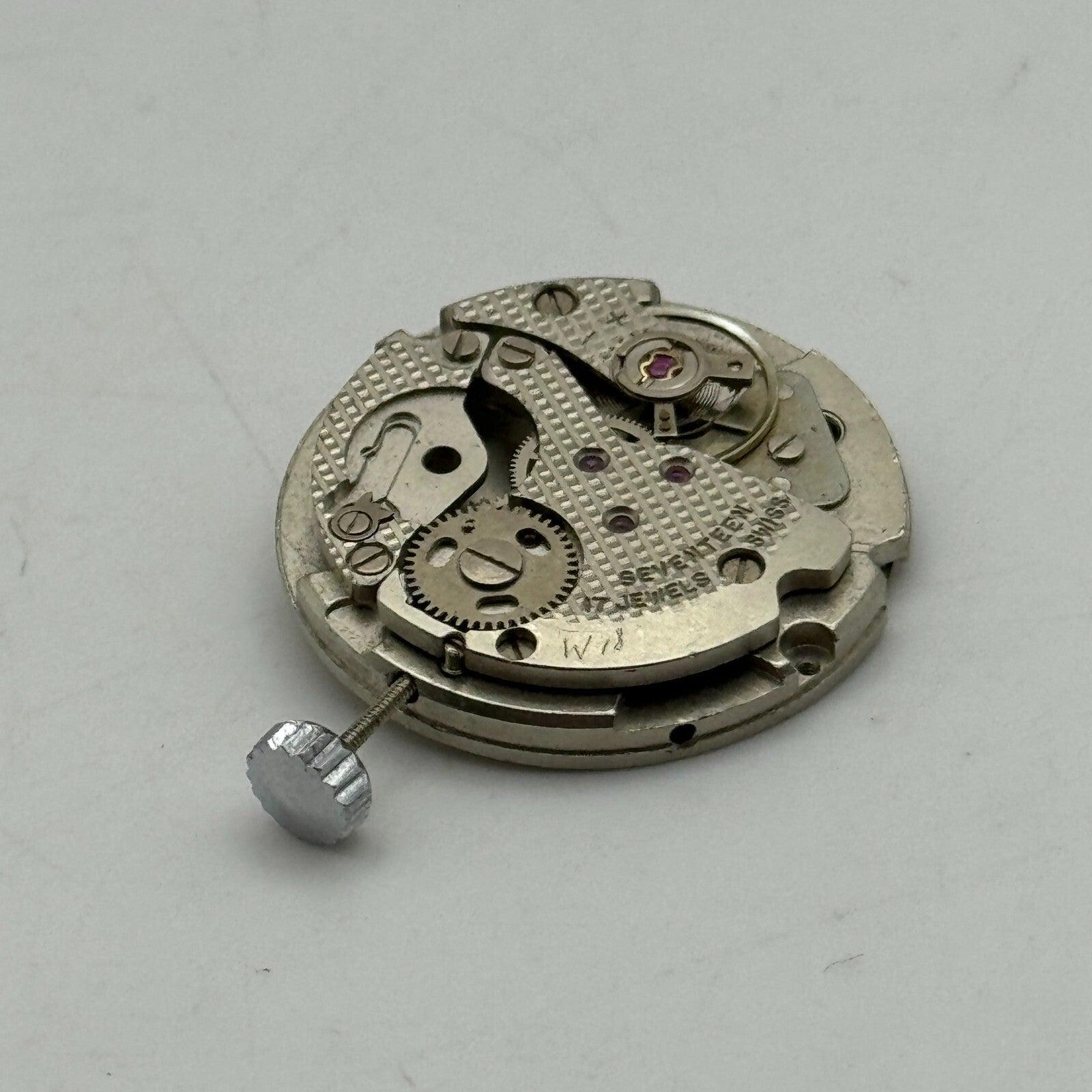 25.9mm AS ST 1950 / 51 Manual Wind Balance Ok Watch Movement Swiss Vintage PARTS
