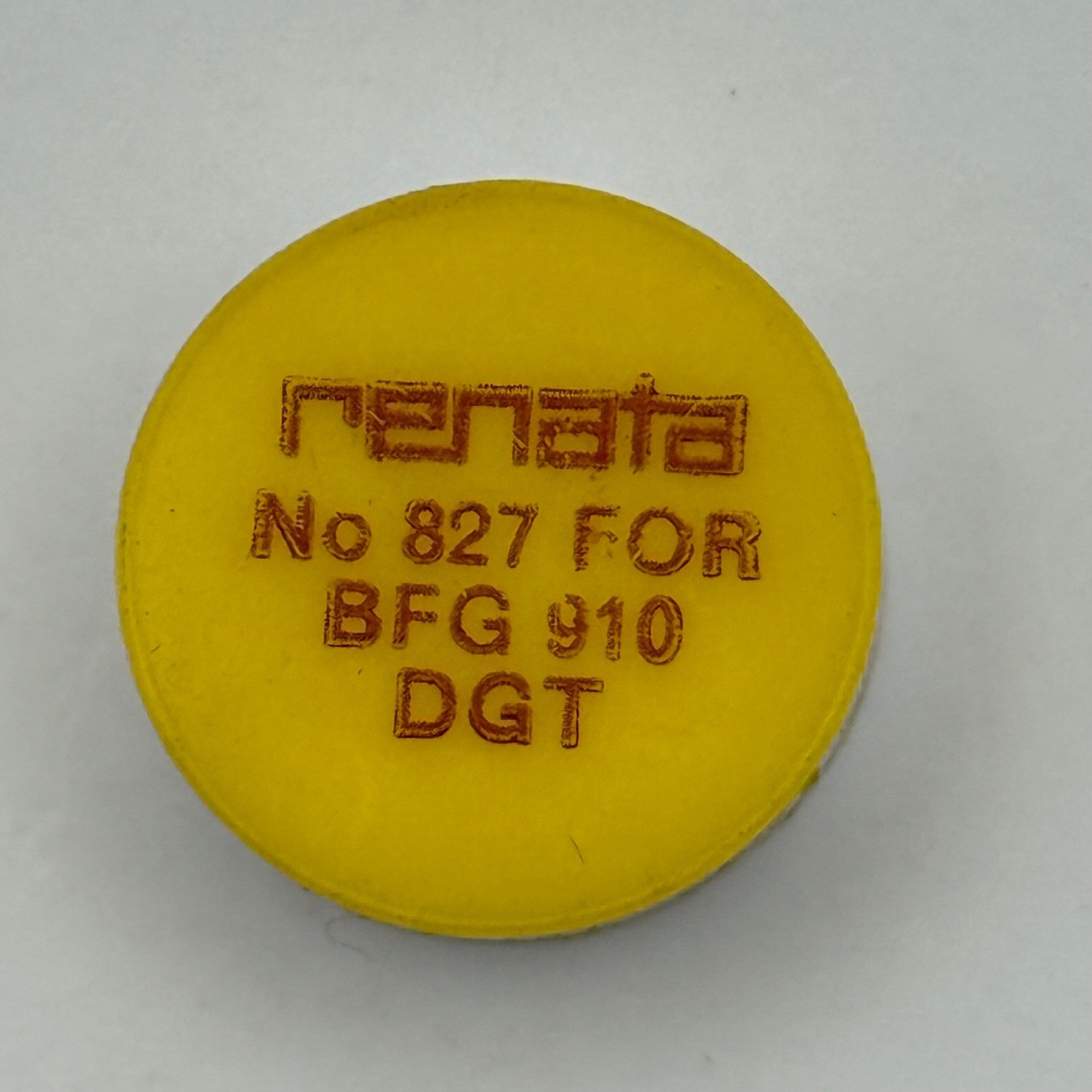 BFG 910 Balance Complete DGT Renata 827 Watch Movement Parts Vintage DAMAGED