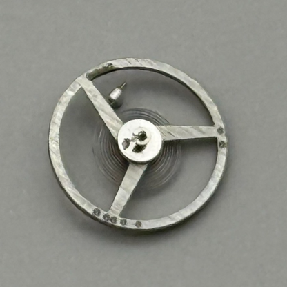 ETA 2412 Balance Wheel Complete And Spring 6¾’’’ 1257 M Watch Movement Parts NOS