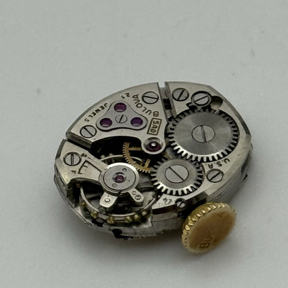 13.1mm Running Vintage Ladies Bulova 5AD Manual Wind Swiss Watch Movement PARTS